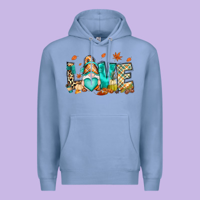 Premium Hoodie But i think i love Fall most of all gnome