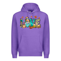 Purple But i think i love Fall most of all gnome Premium Hoodie - RanaPortraitStore