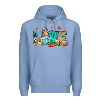 Colony Blue But i think i love Fall most of all gnome Premium Hoodie - RanaPortraitStore