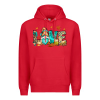 Red But i think i love Fall most of all gnome Premium Hoodie - RanaPortraitStore