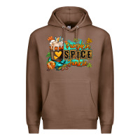 Chestnut Pumpkin spice junkie Premium Hoodie - RanaPortraitStore