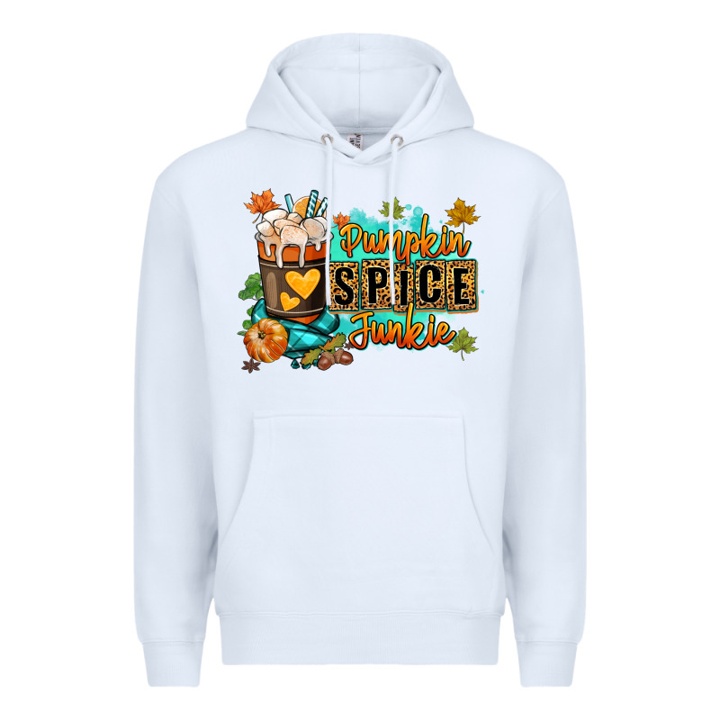 Pumpkin Spice Junkie Premium Hoodie by RanaPortraitStore | Teevron