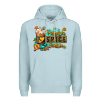 Blue Mist Pumpkin spice junkie Premium Hoodie - RanaPortraitStore