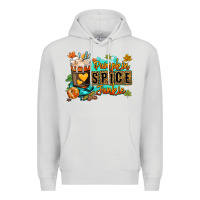 Dove Grey Pumpkin spice junkie Premium Hoodie - RanaPortraitStore