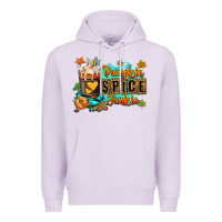 Lilac Pumpkin spice junkie Premium Hoodie - RanaPortraitStore