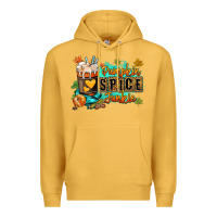 Mustard Pumpkin spice junkie Premium Hoodie - RanaPortraitStore