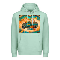 Seafoam Pumpkin farm Premium Hoodie - RanaPortraitStore