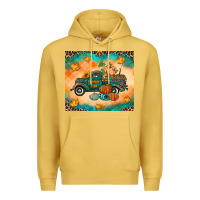 Antique Gold Pumpkin farm Premium Hoodie - RanaPortraitStore