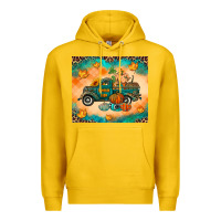 Lemon Pumpkin farm Premium Hoodie - RanaPortraitStore