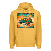 Mustard Pumpkin farm Premium Hoodie - RanaPortraitStore