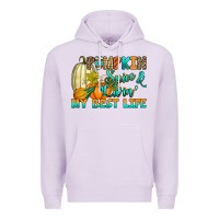 Lilac Pumpkin spice and livin' my best life Premium Hoodie - RanaPortraitStore