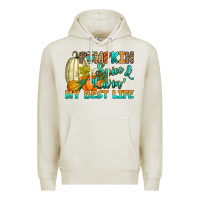 Oatmeal Heather Pumpkin spice and livin' my best life Premium Hoodie - RanaPortraitStore