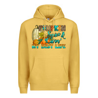 Antique Gold Pumpkin spice and livin' my best life Premium Hoodie - RanaPortraitStore