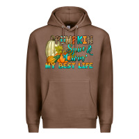 Chestnut Pumpkin spice and livin' my best life Premium Hoodie - RanaPortraitStore