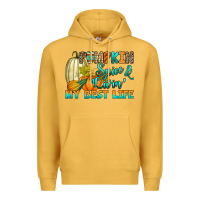 Mustard Pumpkin spice and livin' my best life Premium Hoodie - RanaPortraitStore
