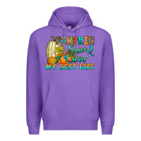 Purple Pumpkin spice and livin' my best life Premium Hoodie - RanaPortraitStore