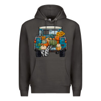 Smoke Fall Pumpkin Farm Truck Premium Hoodie - RanaPortraitStore