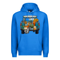 True Royal Fall Pumpkin Farm Truck Premium Hoodie - RanaPortraitStore