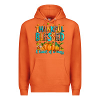 Carrot Thankful blessed and kind of a mess Premium Hoodie - RanaPortraitStore