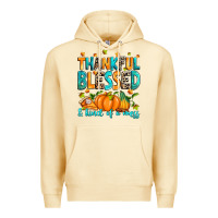 Pina Colada Thankful blessed and kind of a mess Premium Hoodie - RanaPortraitStore