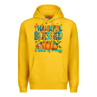 Lemon Thankful blessed and kind of a mess Premium Hoodie - RanaPortraitStore