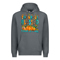 Rock Thankful blessed and kind of a mess Premium Hoodie - RanaPortraitStore