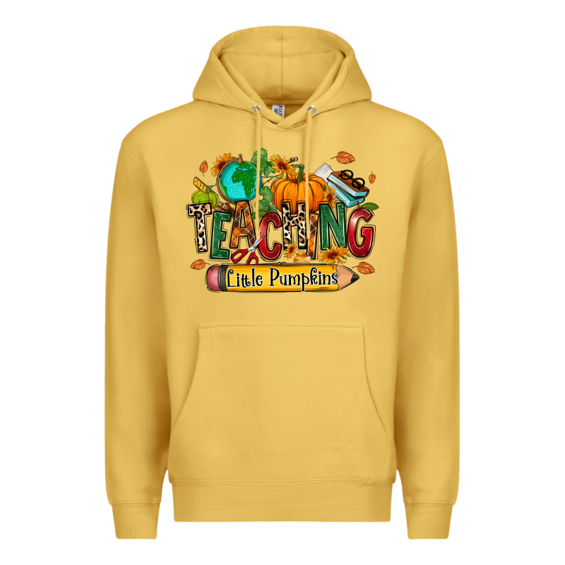 Teaching Little Pumpkins Premium Hoodie by RanaPortraitStore | Teevron
