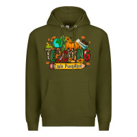 Army Green Teaching little pumpkins Premium Hoodie - RanaPortraitStore