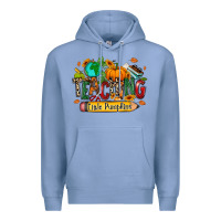Colony Blue Teaching little pumpkins Premium Hoodie - RanaPortraitStore