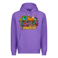 Purple Teaching little pumpkins Premium Hoodie - RanaPortraitStore