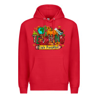 Red Teaching little pumpkins Premium Hoodie - RanaPortraitStore