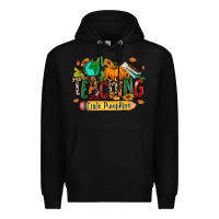 Black Teaching little pumpkins Premium Hoodie - RanaPortraitStore