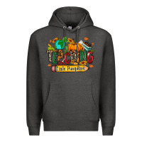 Charcoal Heather Teaching little pumpkins Premium Hoodie - RanaPortraitStore