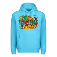 Ocean Blue Teaching little pumpkins Premium Hoodie - RanaPortraitStore