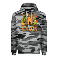 Slate Camo Tis' the season Fall American Football Premium Hoodie - RanaPortraitStore
