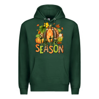 Sports Green Tis' the season Fall American Football Premium Hoodie - RanaPortraitStore