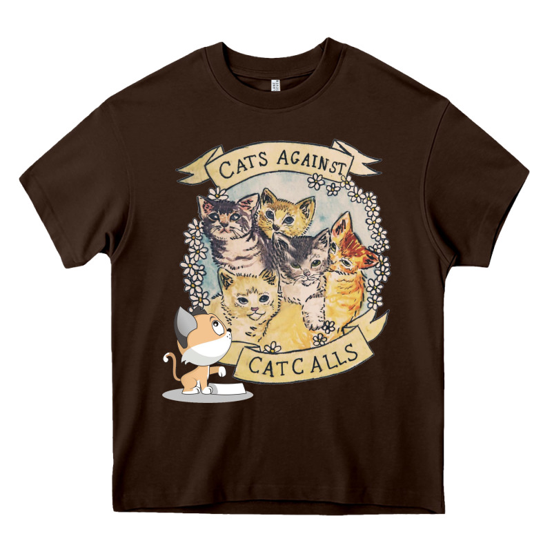 Cats Against Cat Calls Heavy Core Tee by Bettercallsaul | Teevron