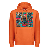 Carrot Thanksgiving Turkey Premium Hoodie - RanaPortraitStore