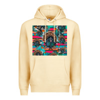 Pina Colada Thanksgiving Turkey Premium Hoodie - RanaPortraitStore