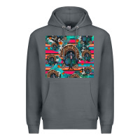 Rock Thanksgiving Turkey Premium Hoodie - RanaPortraitStore