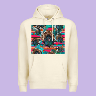 Premium Hoodie Thanksgiving Turkey