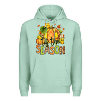 Seafoam Tis' the season Fall Softball Premium Hoodie - RanaPortraitStore