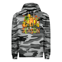 Slate Camo Tis' the season Fall Softball Premium Hoodie - RanaPortraitStore