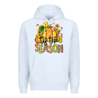White Tis' the season Fall Softball Premium Hoodie - RanaPortraitStore