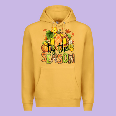 Premium Hoodie Tis' the season Fall Softball
