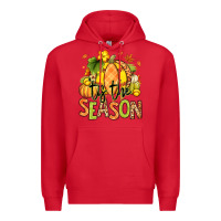 Red Tis' the season Fall Softball Premium Hoodie - RanaPortraitStore