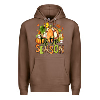 Chestnut Tis' the season Fall American Football Premium Hoodie - RanaPortraitStore