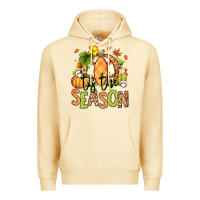 Pina Colada Tis' the season Fall American Football Premium Hoodie - RanaPortraitStore