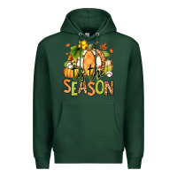 Sports Green Tis' the season Fall American Football Premium Hoodie - RanaPortraitStore