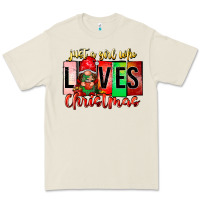 Bone just a girl who loves christmas Premium Tee - CowhideDigitalArt
